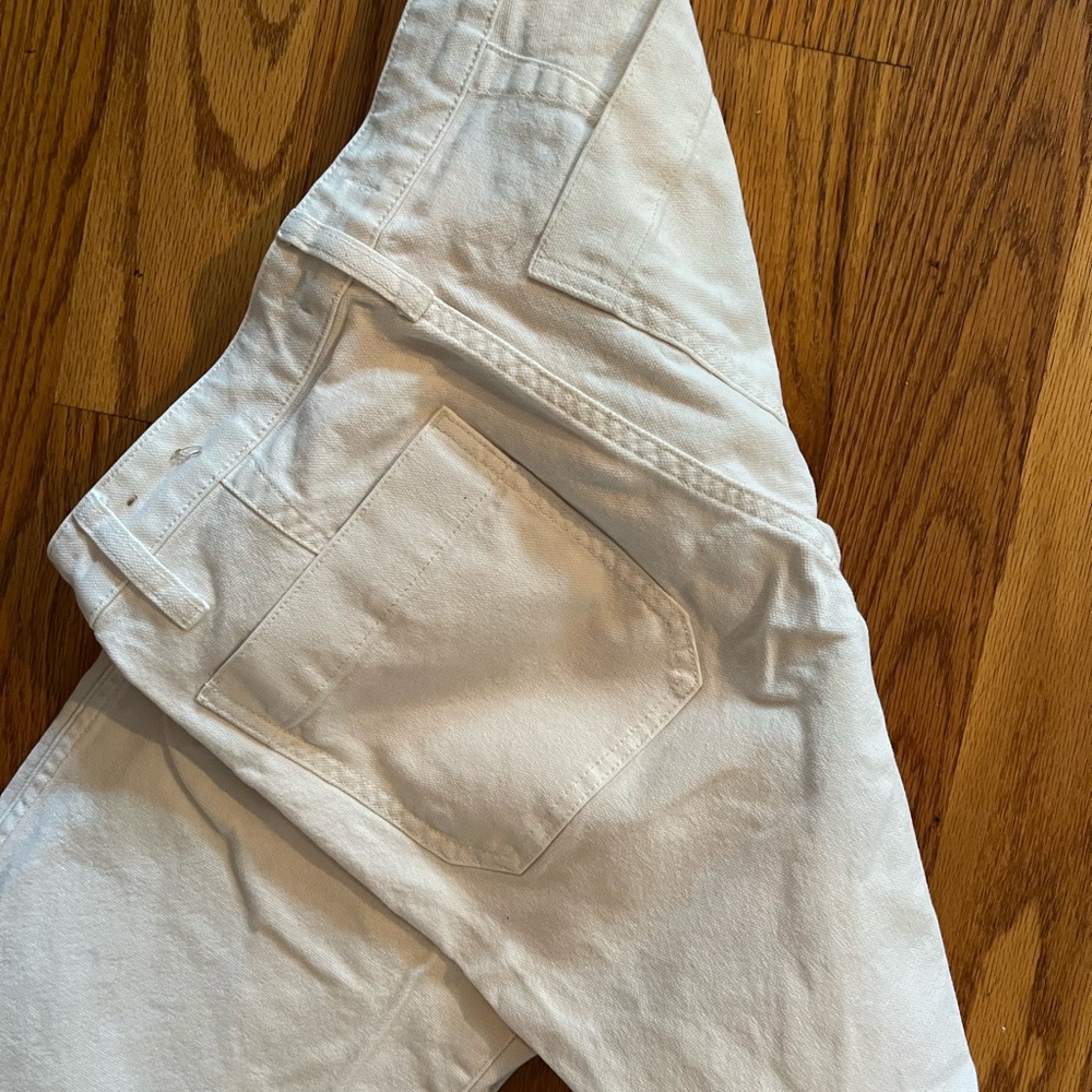 Madewell slim Emmett off-white jeans EUC